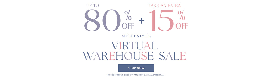 virtual warehouse sale at bella bliss