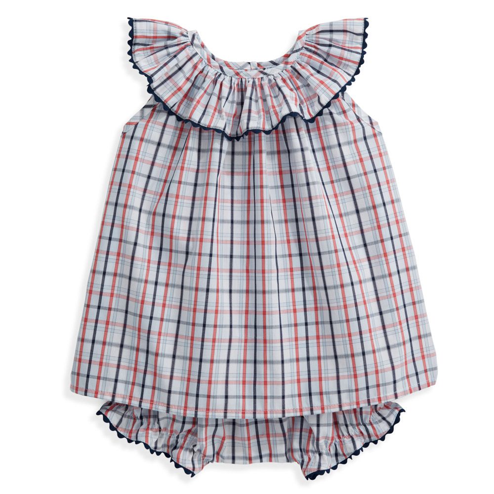Tilly Bloomer Set Bayview Check
