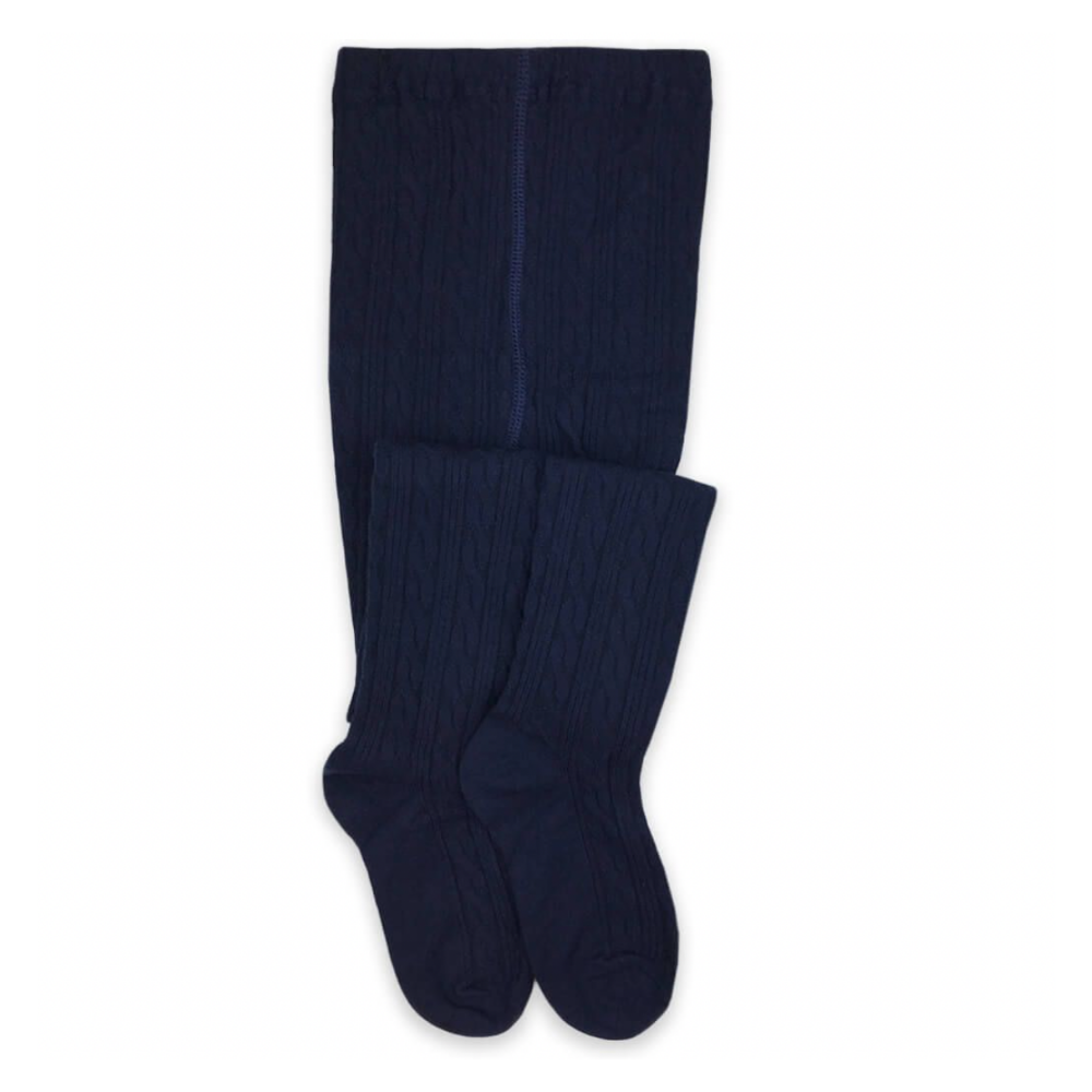 Navy cable knit tights clearance