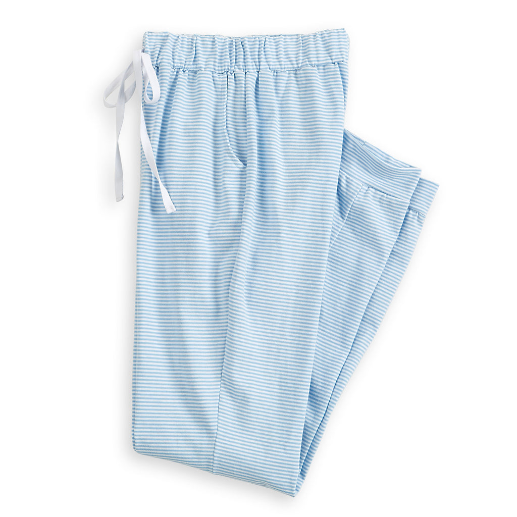 Blue candy stripe Womens jogger
