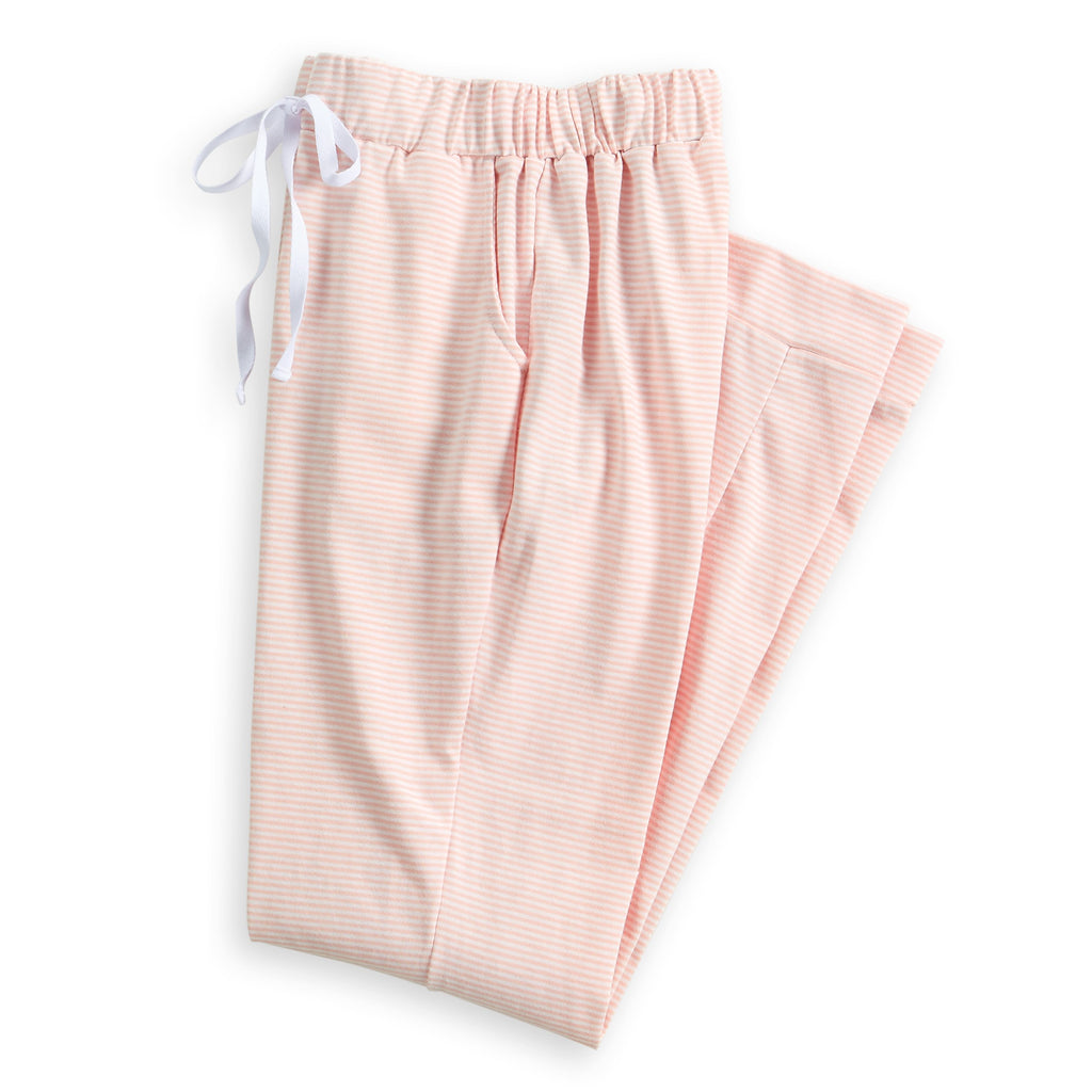 Pink candy stripe Womens jogger