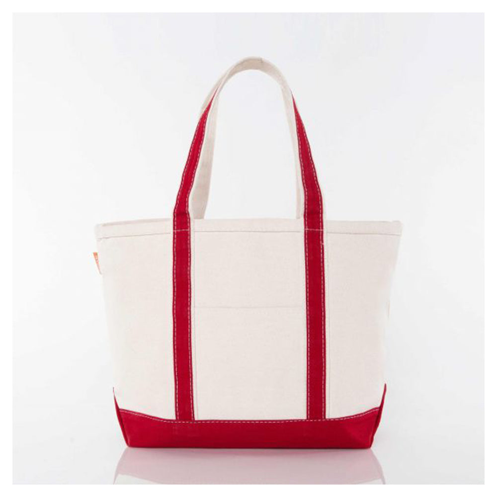 Red Medium Sized Boat tote bag