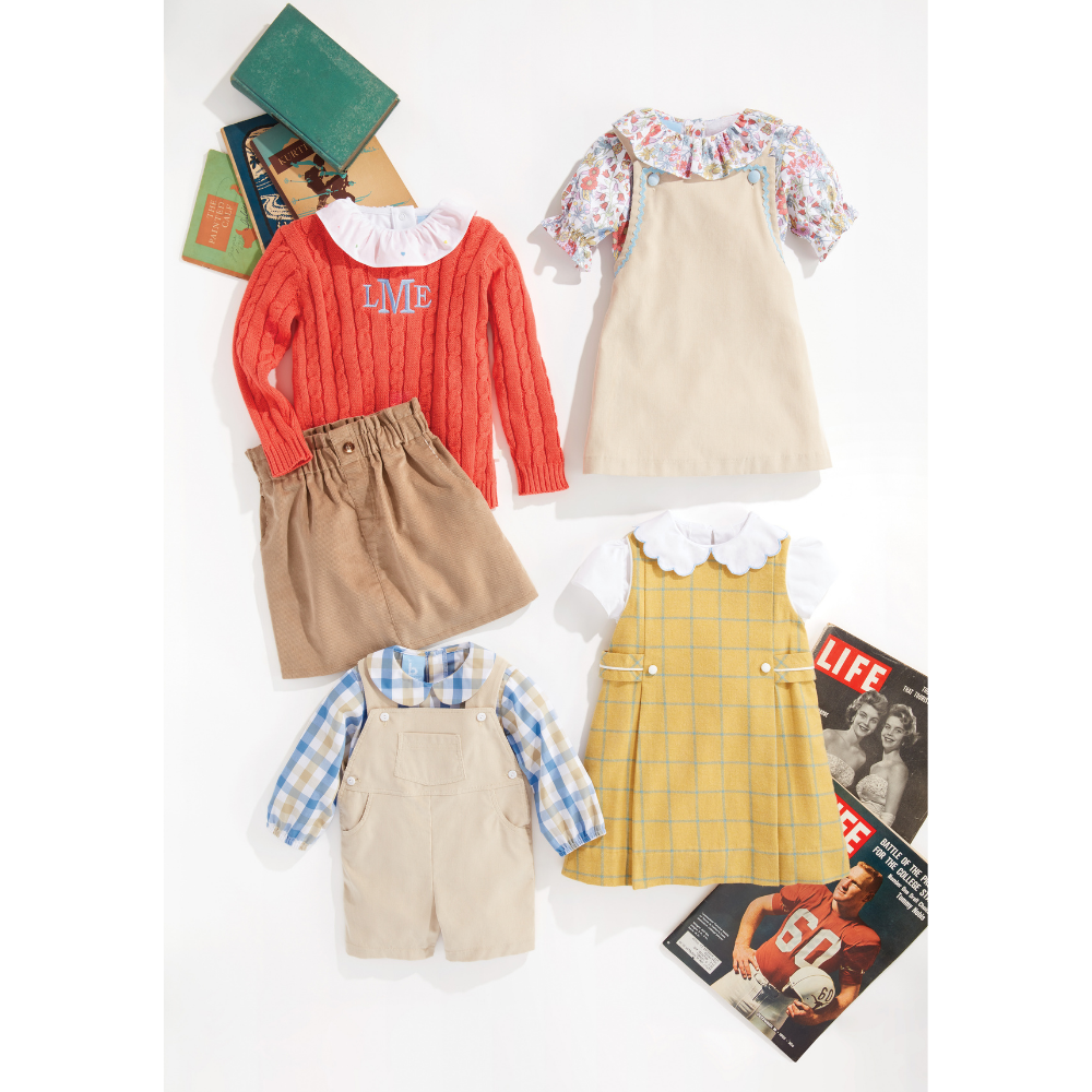 Sporty kids clothes collection with LIFE magazines